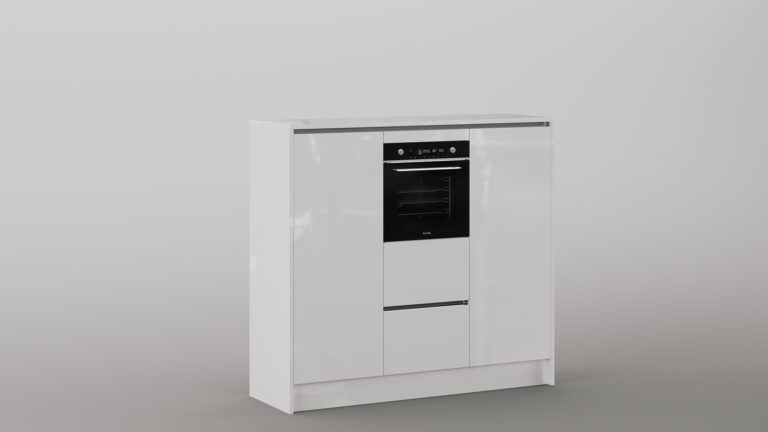 3 Halfhoge kasten met 1 oven